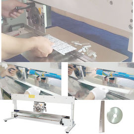 Manual V-cut Pcb Separator with Circular / Linear Blade for 720mm Length